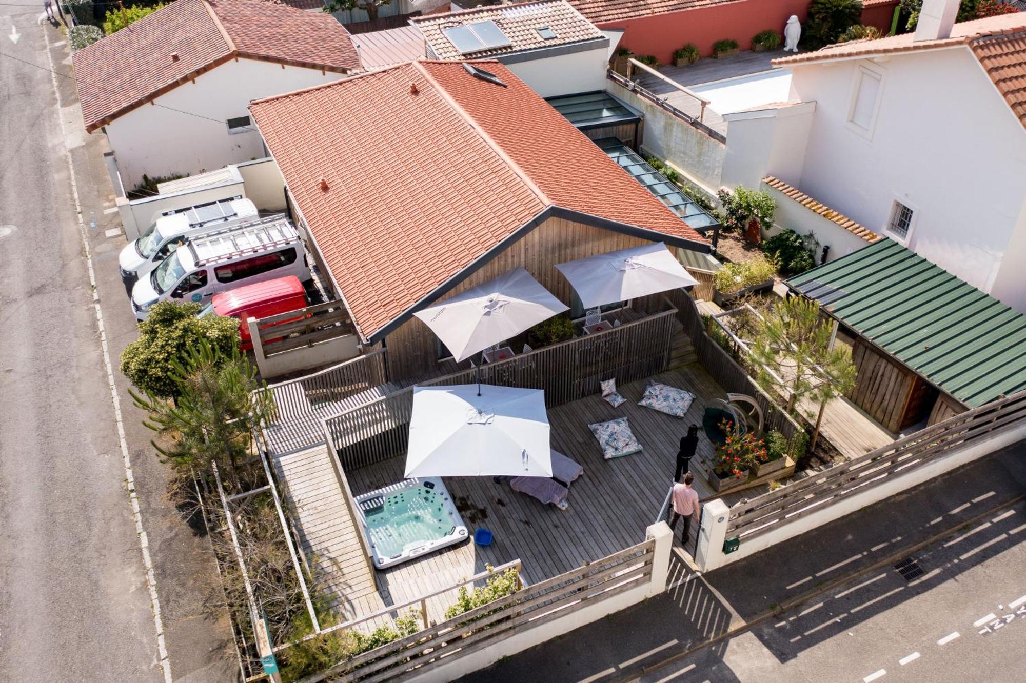 Ted Surf House Bed & Breakfast Capbreton Exterior photo