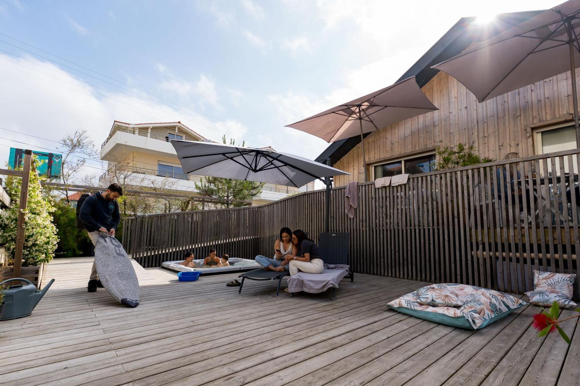 Ted Surf House Bed & Breakfast Capbreton Exterior photo